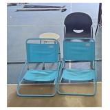 OFFICE CHAIR, STOOL, BEACH CHAIRS