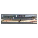 SNOW SKIS & POLES