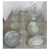 CRYSTAL SERVING PIECES