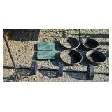 FEED PANS, CONTROL COVERS, LAMP STAND, MORE