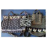 (2) VERA BRADLEY BAGS & CLUTCH