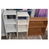 (4) SMALL SHELVES