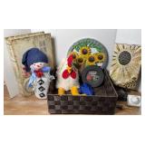 CHICKEN DOOR STOP, ASSTD DECOR