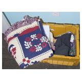 MATERIAL & THROW IN TOTE