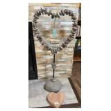 STONE HEART ART & HEART GARDEN STONE