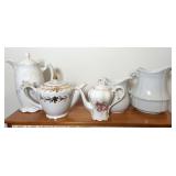 LEFTON TEAPOTS, IRONSTONE PITCHERS, & MORE