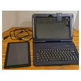 (2) TABLETS AMAZON & HP, BOTH WORK