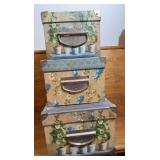(3) PHOTO BOXES W/ NOTEPADS