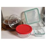 FIRE KING & PYREX DISHES