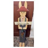 BUNNY YARD SIGN