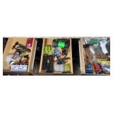(3) JUNK DRAWERS