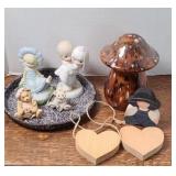 PRECIOUS MOMENTS, MUSHROOM, MORE