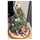 BOYDS BEARS RESIN CHRISTMAS TREE