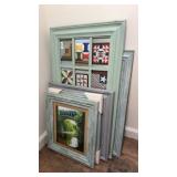 DECORATIVE COLLAGE FRAMES & ART
