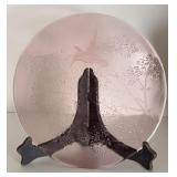 HUMMINGBIRD PLATE W/ STAND