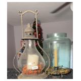 CANDLE LANTERN & CENTERPIECE