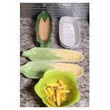 CORN DISHES & HOLDERS