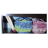 (2) CRAFTING TOTES