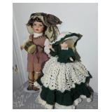 (2) VINTAGE DOLLS