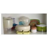 TUPPERWARE, SALAD SPINNER & KITCHEN ITEMS