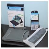 KEYBOARD CASES & HEADPHONES FOR IPAD