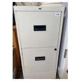 HON 2 DRAWER FILING CABINET, NO KEY