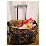 ROLLING SEWING MACHINE TOTE