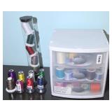 TOTE W/ SEWING THREAD