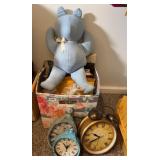 CLOCKS, BEAR, & MISC