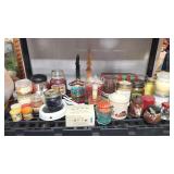 LARGE ASSTD SCENTED CANDLES & DECOR