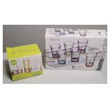 (2) SETS OF SHOT GLASSES
