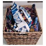 LARGE TOTE OF MENS TIES