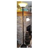 TWO LIGHT FLOOR LAMP