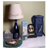 WINE DECOR, WATERFORD PAPERWEIGHT, & MORE
