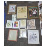 PICTURE FRAMES & ARTWORK