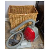 EUROPRO VACUUM CLEANER W/ BASKET