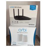 ORBI WHOLE HOME WIFI SYSTEM & NETGEAR ROUTER