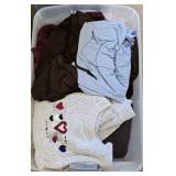 TOTE OF CLOTHING