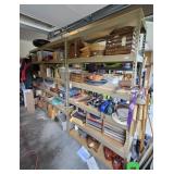 (3) INDUSTRIAL SHELVES