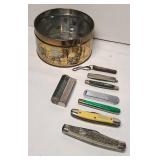 VINTAGE POCKET KNIVES & IMCO LIGHTER