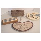 WOOD DECOR & BRICK