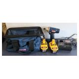 RYOBI 18 VOLT DRILL W/ (2) BATTERIES & CHARGER