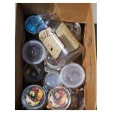 GLASS CANISTERS