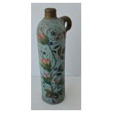 HAND PAINTED CROCK BOTTLE