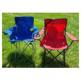 (2) FOLDING CHAIRS