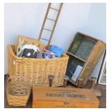 WOOD BOX & DECOR