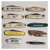 (10) ADVERTISING KNIVES