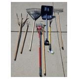 RAKES & OTHER YARD TOOLS