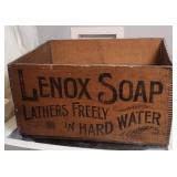 LENOX SOAP WOOD CRATE