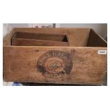 (2) WOOD CRATES ARM & HAMMER, REMINGTON